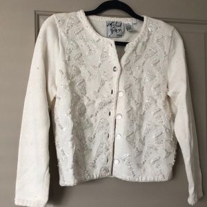 Michael Simon Champagne Sweater